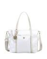  Ynot - Borsa shopping squadrata in tessuto ed ecopelle Cloud