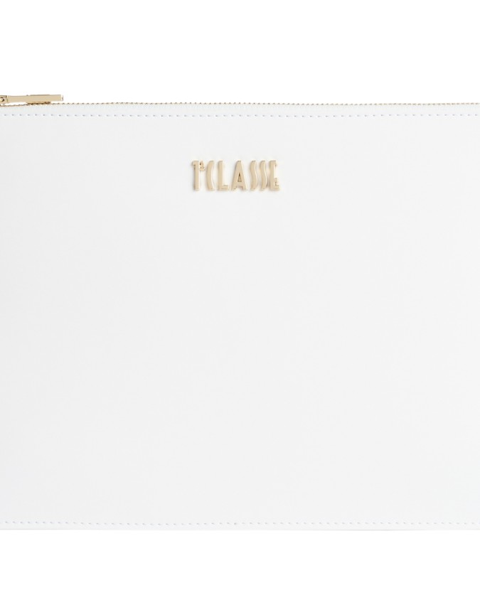  Alviero Martini Prima Classe - Clutch con Polsiera in Tessuto