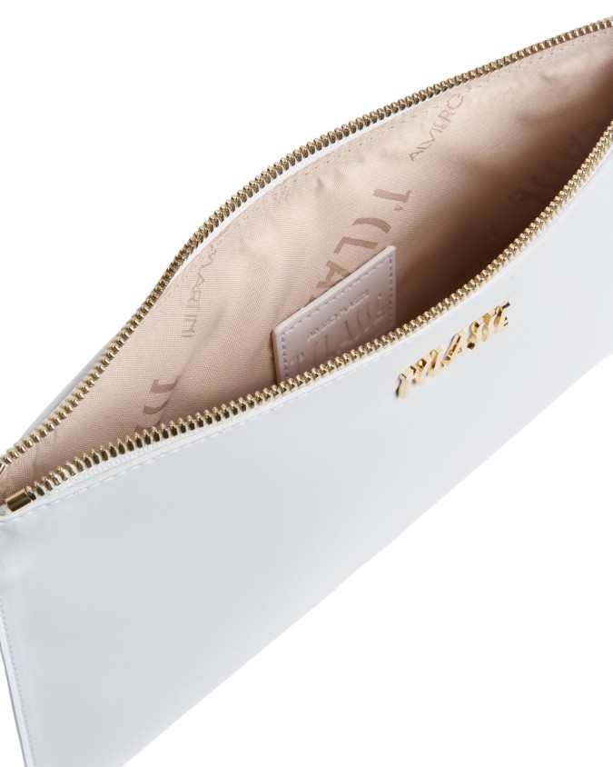  Alviero Martini Prima Classe - Clutch con Polsiera in Tessuto