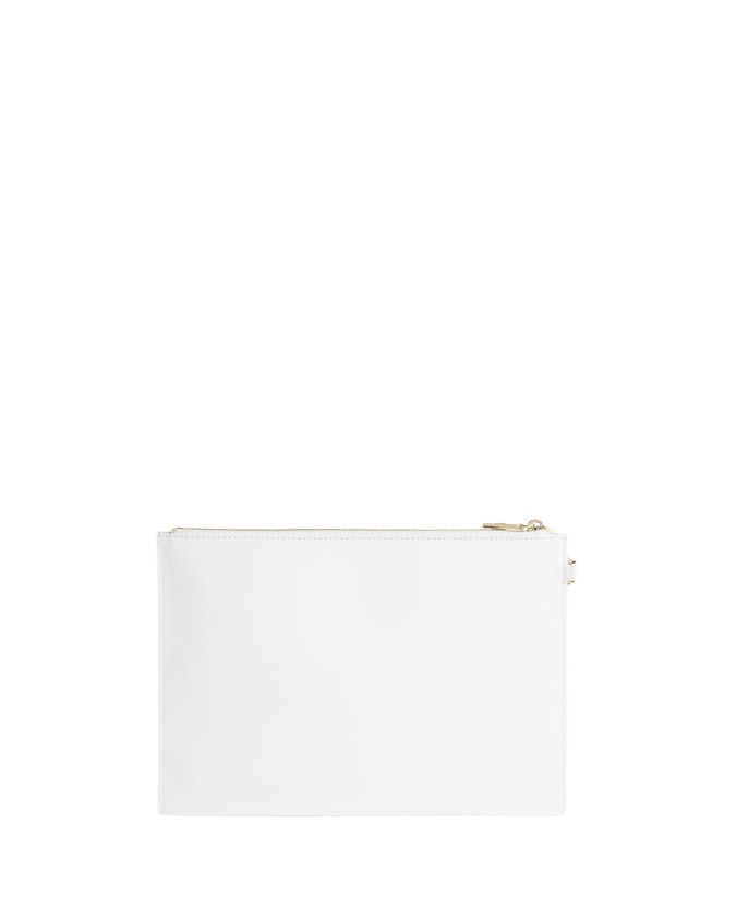  Alviero Martini Prima Classe - Clutch con Polsiera in Tessuto