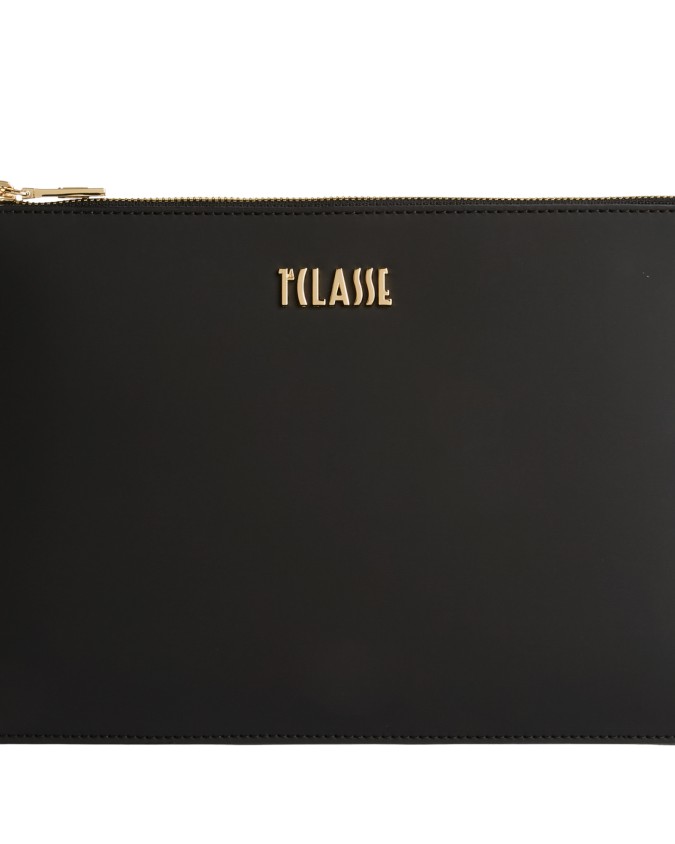  Alviero Martini Prima Classe - Clutch con Polsiera in Tessuto