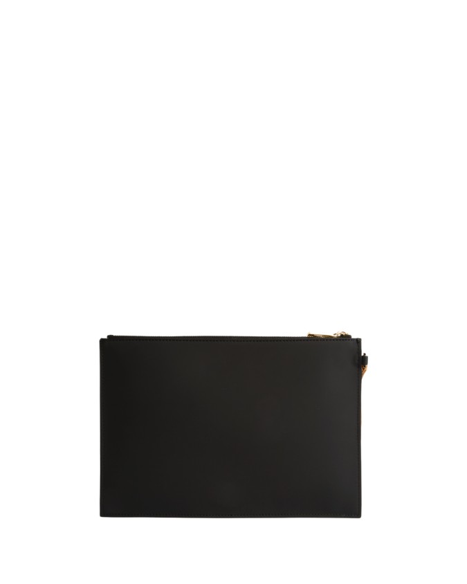  Alviero Martini Prima Classe - Clutch con Polsiera in Tessuto