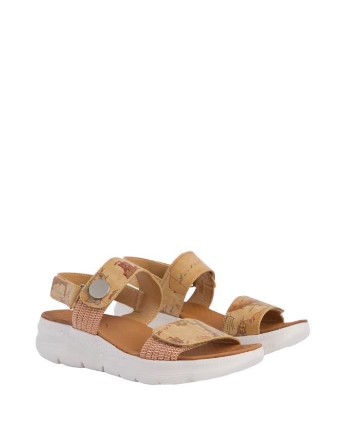  Alviero Martini Prima Classe - Sandali con Zeppa EVA Light Geo