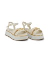  Alviero Martini Prima Classe - Sandali con Zeppa e Logo 1C in