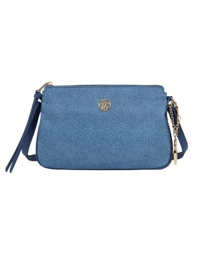  Ynot - Borsa Donna 2 scomparti in tessuto ed ecopelle Cloud