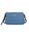  Ynot - Borsa Donna 2 scomparti in tessuto ed ecopelle Cloud