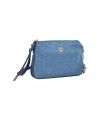  Ynot - Borsa Donna 2 scomparti in tessuto ed ecopelle Cloud
