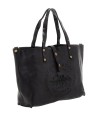  Campomaggi - Tote bag grande in pelle con decorazione laserata