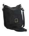  Campomaggi – Borsa a tracolla in pelle con borchiette Nora