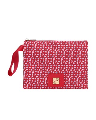 Ynot – Damen-Clutch aus Canvas mit Blumenmuster Garden -...