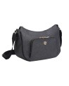  Ynot - Borsa Donna Hobo in poliuretano con tasca frontale Lux