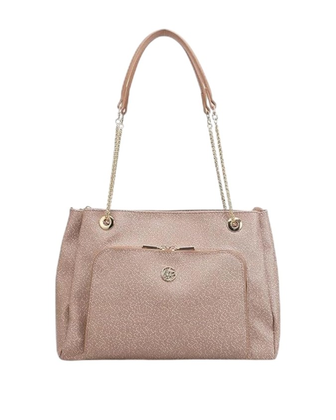  Ynot - Borsa Donna shopper con catena Lux