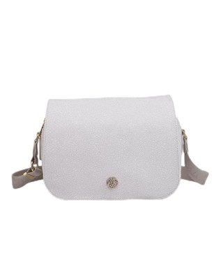  Ynot - Borsa a Tracolla Donna in poliuretano con patta Lux
