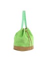 Ynot- Borsa Donna a secchiello in tessuto Sponge
