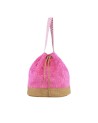 Ynot- Borsa Donna a secchiello in tessuto Sponge