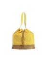 Ynot- Borsa Donna a secchiello in tessuto Sponge