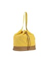 Ynot- Borsa Donna a secchiello in tessuto Sponge