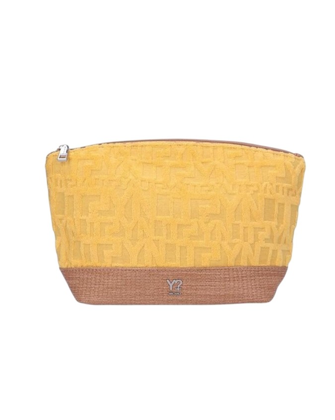  Ynot - Beauty Case Donna in tessuto con logo Sponge