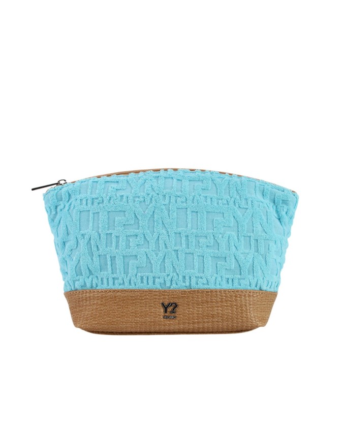  Ynot - Beauty Case Donna in tessuto con logo Sponge
