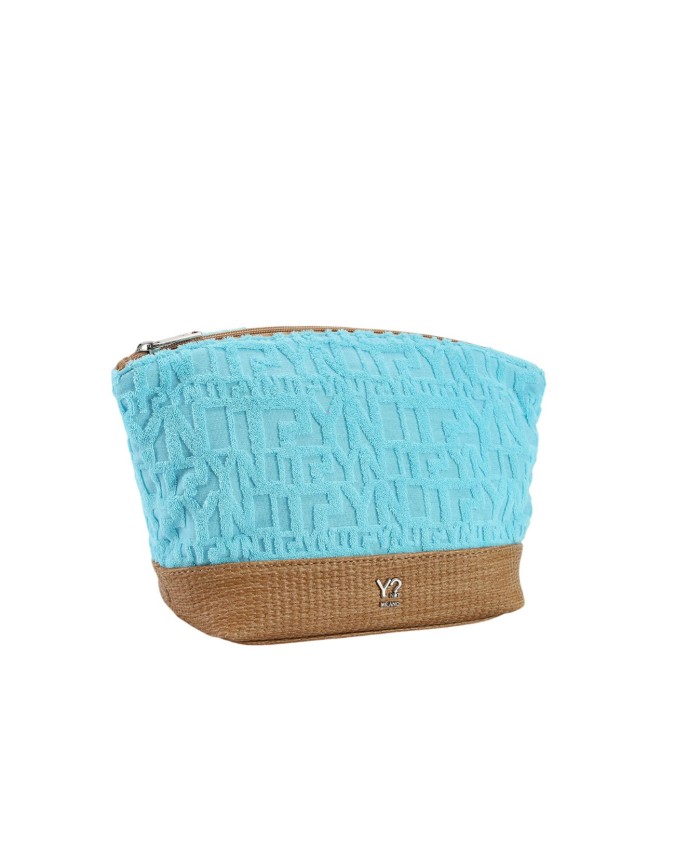  Ynot - Beauty Case Donna in tessuto con logo Sponge