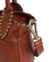  Campomaggi - Borsa a Mano con Tracolla con Borchie in Pelle