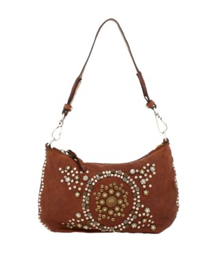 Campomaggi - Teresa Cowhide Leather Shoulder Bag with...