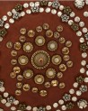  Campomaggi - Borsa a Spalla con Strass in Pelle di Vacchetta
