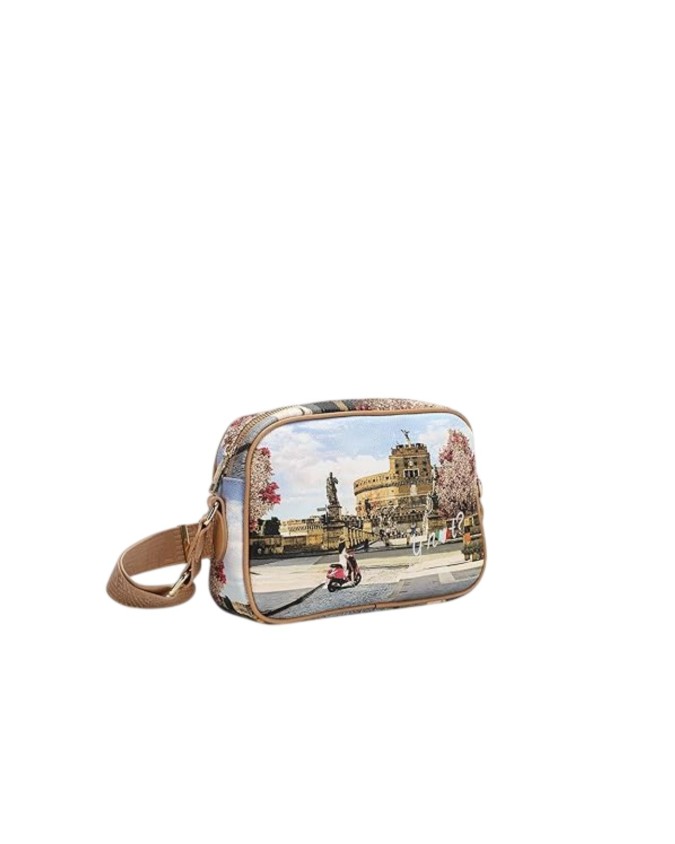  Ynot - Borsa a tracolla camera bag in ecopelle stampata Yesbag