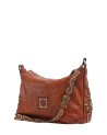  Campomaggi - Borsa Hobo con Borchie in Pelle di Vacchetta Nada