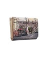  Ynot - Portafoglio Donna con patta e bottone in ecopelle Yesbag