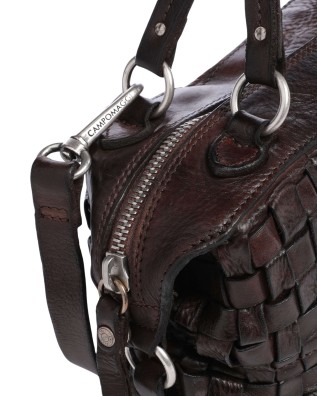  Campomaggi - Borsa a Bauletto con Tracolla in Pelle di 2