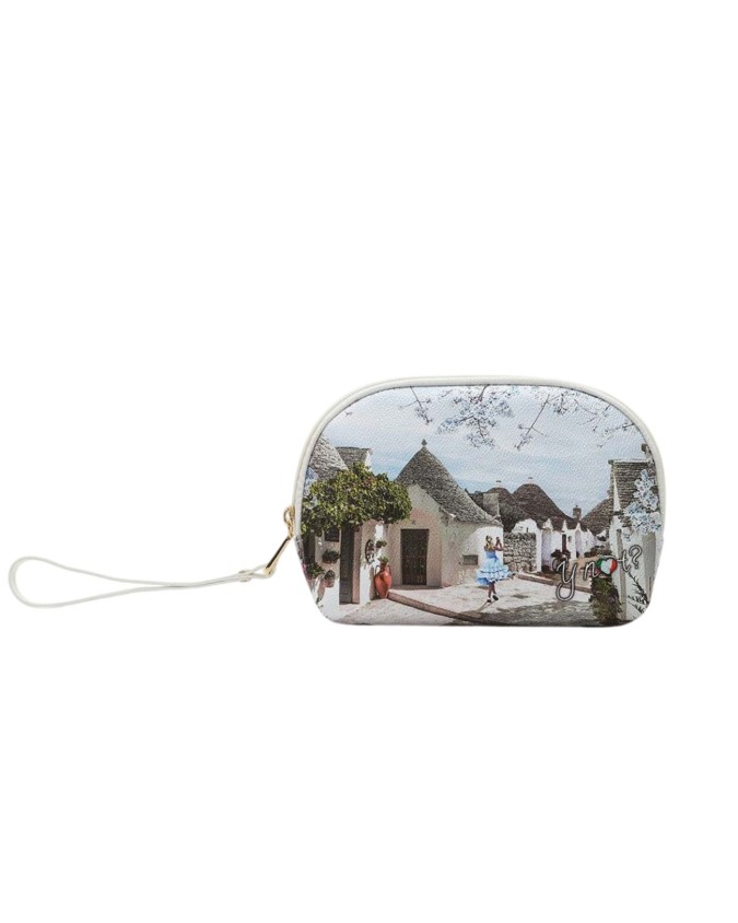  Ynot - Beauty case in ecopelle con manico laterale Yesbag