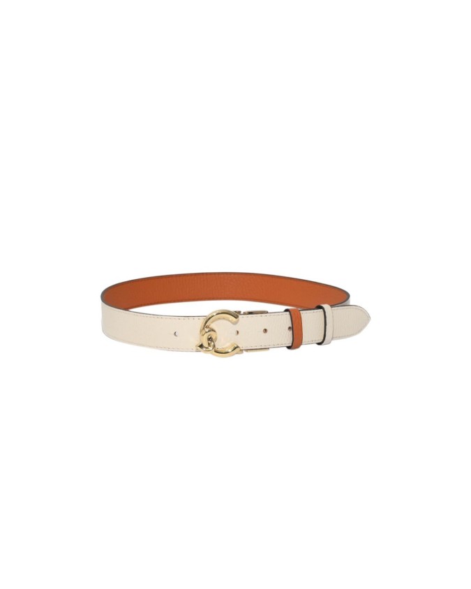  Coccinelle – Cintura donna in pelle bicolore C-ME