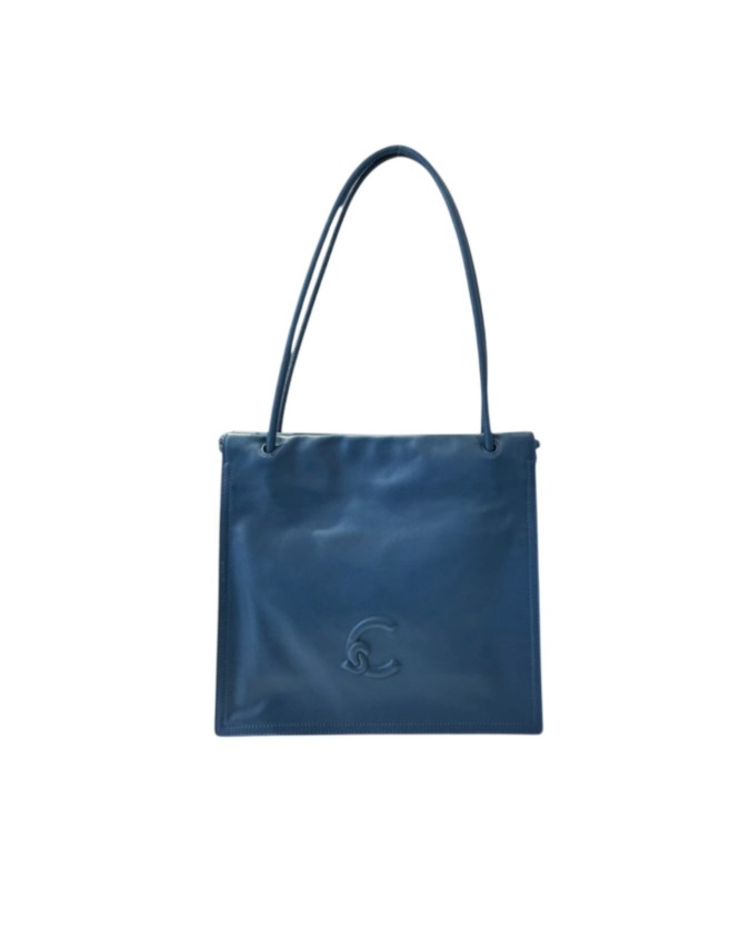  Coccinelle – Borsa a spalla in pelle con doppio manico Dulse