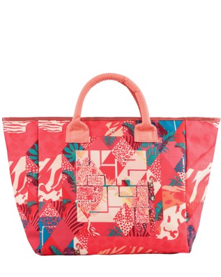 Ynot - Borsa Donna da mare Maxi in tela cerata Color's Bay 2