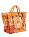  Ynot - Borsa Donna da mare Maxi in tela cerata Color's Bay