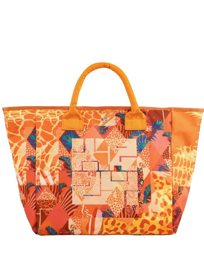  Ynot - Borsa Donna da mare Maxi in tela cerata Color's Bay