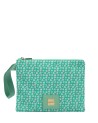  Ynot - Clutch Donna in tessuto canvas a fiori Garden