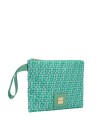  Ynot - Clutch Donna in tessuto canvas a fiori Garden