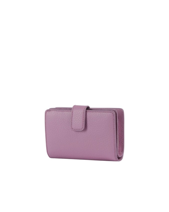  Coccinelle - Portafoglio donna in pelle medio Metallic Soft