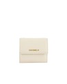  Coccinelle - Portafoglio Mini in pelle con patta Metallic Soft
