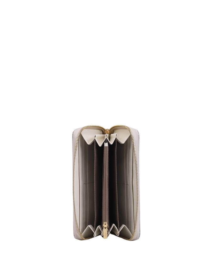  Ynot - Portafoglio Donna con zip around in poliuretano Lux
