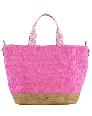  Ynot- Borsa Donna da mare in tessuto Tg. 