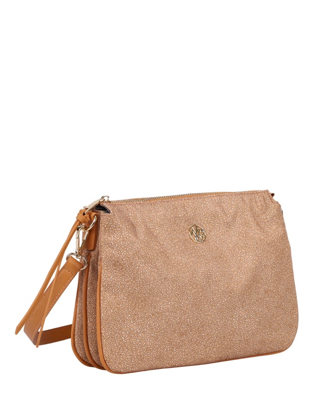  Ynot - Borsa Donna a tracolla 3 scomparti Cloud