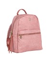  Ynot - Zaino donna in tessuto logato ed ecopelle Cloud