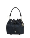  Ynot - Borsa Donna a secchiello in tessuto ed ecopelle Cloud