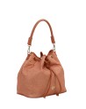  Ynot - Borsa Donna a secchiello in tessuto ed ecopelle Cloud