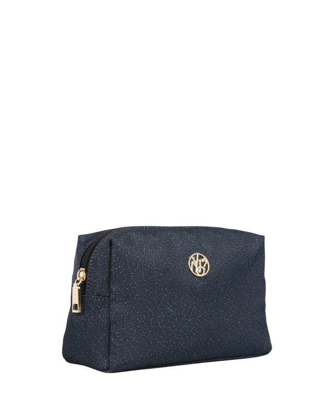  Ynot - Beauty Case Donna in tessuto ed ecopelle Cloud