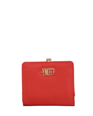  Ynot - Portafoglio Donna in ecopelle con clip Lovers