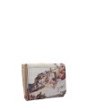  Ynot - Portafoglio Donna con patta e bottone in ecopelle Yesbag